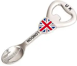 Travel souvenirs Soup spoon shape Bottle Opener,Refrigerator Magnet UK London Zinc alloy Beer Bottle Openers,Creative kitchen supplies gift bottle opener. Travel souvenirs Soup spoon shape Bottle Opener,Refrigerator Magnet UK London Zinc alloy Beer Bottle Openers,Creative kitchen supplies gift bottle opener.