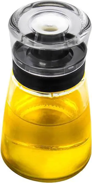 Leak-proof Oil Dispenser Bottle for Outdoor Camping, 160 ml/5.4 oz Glass Olive Oil and Vinegar Cruet, Well Sealed for Picnic Kitchen, 1 Pack Leak-proof Oil Dispenser Bottle for Outdoor Camping, 160 ml/5.4 oz Glass Olive Oil and Vinegar Cruet, Well Sealed for Picnic Kitchen, 1 Pack