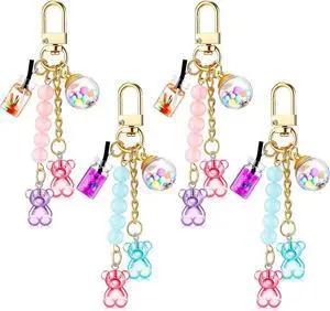 Ecally Pack Bear Keychains for Backpack Girl Ecally Pack Bear Keychains for Backpack Girl