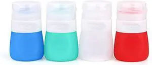 YINGGG Squeeze Portable Salad Dressing Container to Go Bottles for Sauces, Mini Salad Dressing BottlesLeakproof Condiment Storage Bottle, Mini Ketchup Bottle Dressing to Go for Lunch set of 4 (37ML) YINGGG Squeeze Portable Salad Dressing Container to Go Bottles for Sauces, Mini Salad Dressing BottlesLeakproof Condiment Storage Bottle, Mini Ketchup Bottle Dressing to Go for Lunch set of 4 (37ML)