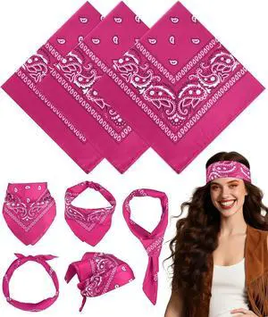 MEEZY 3/6/10 Pack Bandanas for Women Men, Paisley Pattern Bandana Handkerchiefs Outdoor Multi-Purpose Cowboy 100% Polyester MEEZY 3/6/10 Pack Bandanas for Women Men, Paisley Pattern Bandana Handkerchiefs Outdoor Multi-Purpose Cowboy 100% Polyester