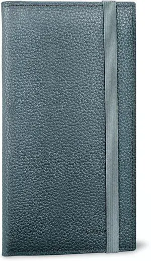 CASMONAL Checkbook Cover for Women and Men, Check Book Holder for Personal | PU Leather with Elastic Band, Transparent PVC Divider for Duplicate Checks, RFID Blocking CASMONAL Checkbook Cover for Women and Men, Check Book Holder for Personal | PU Leather with Elastic Band, Transparent PVC Divider for Duplicate Checks, RFID Blocking