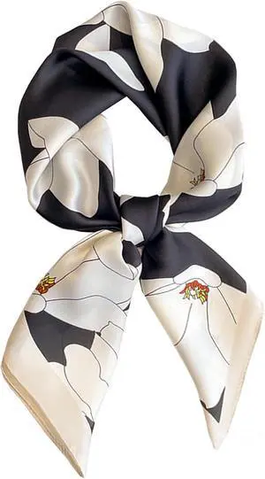 Satin Bandana Headscarf for Women Silky Hair Scarves for Fashion Lightweight Satin Bandana Headscarf for Women Silky Hair Scarves for Fashion Lightweight