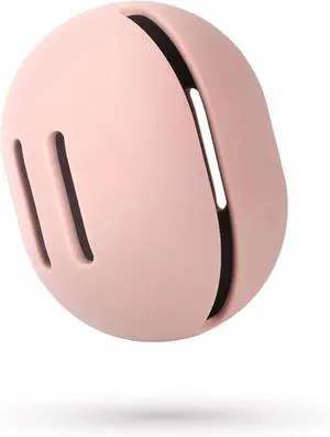 FERYES Makeup Sponge Holder Shatterproof Eco-Friendly Silicone Beauty Make Up Blender Case for Travel - Pink FERYES Makeup Sponge Holder Shatterproof Eco-Friendly Silicone Beauty Make Up Blender Case for Travel - Pink