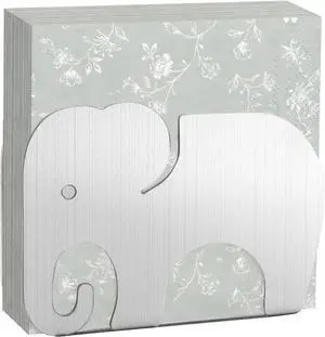 Cocktail Napkin Standing Holder, Dispenser for 5in*5in Party Napkins, Silver Metal Servilletero for Table, Elephant Decor & Accessories for Kitchen, Dining Room, For Party, Wedding & Festivals Cocktail Napkin Standing Holder, Dispenser for 5in*5in Party Napkins, Silver Metal Servilletero for Table, Elephant Decor & Accessories for Kitchen, Dining Room, For Party, Wedding & Festivals