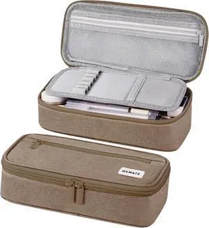 WEMATE Pencil Case, Large Storage Organizer, Makeup Bag, Teacher Must - have, Big Pencil Pouch, Marker Case for College WEMATE Pencil Case, Large Storage Organizer, Makeup Bag, Teacher Must - have, Big Pencil Pouch, Marker Case for College