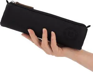 EASTHILL Small Pencil Case Pencil Pouch Stationery Pen Bag Office Supplies for Girls Women-Black EASTHILL Small Pencil Case Pencil Pouch Stationery Pen Bag Office Supplies for Girls Women-Black