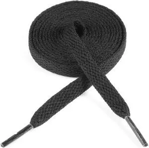 1 Pair Flat Shoe Laces for Sneakers, 54" Shoelaces for Sneakers, 5/16 Wide Athletic Shoelaces for Replacement 1 Pair Flat Shoe Laces for Sneakers, 54" Shoelaces for Sneakers, 5/16 Wide Athletic Shoelaces for Replacement