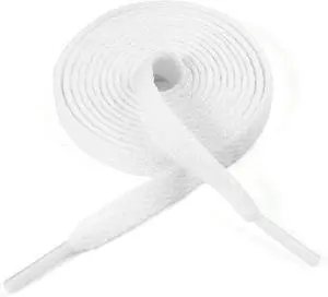 1 Pair Flat Shoe Laces for Sneakers, 54" Shoelaces for Sneakers, 5/16 Wide Athletic Shoelaces for Replacement 1 Pair Flat Shoe Laces for Sneakers, 54" Shoelaces for Sneakers, 5/16 Wide Athletic Shoelaces for Replacement