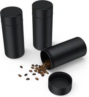 TecQach Portable Metal Aluminum Food Storage Jar 3-Pack,Airtight,Smell,Proof,Container, Metal Waterproof Small Bottle Multipurpose Container Spices Container TecQach Portable Metal Aluminum Food Storage Jar 3-Pack,Airtight,Smell,Proof,Container, Metal Waterproof Small Bottle Multipurpose Container Spices Container