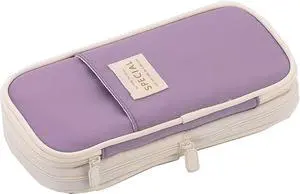 Arnuixty Large Storage Pencil Case Pen Bag with Zipper Big Capacity Pouch Organizer for Office Travel Holder Box Arnuixty Large Storage Pencil Case Pen Bag with Zipper Big Capacity Pouch Organizer for Office Travel Holder Box