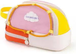 CICIMELON Large Capacity Pencil Case, Cute Aesthetic Pencil Pouch with 3 Compartments, Big Pencil Bag Organizer for School Supplies, Pen Holder for Kids, Girls, Boys, Students CICIMELON Large Capacity Pencil Case, Cute Aesthetic Pencil Pouch with 3 Compartments, Big Pencil Bag Organizer for School Supplies, Pen Holder for Kids, Girls, Boys, Students