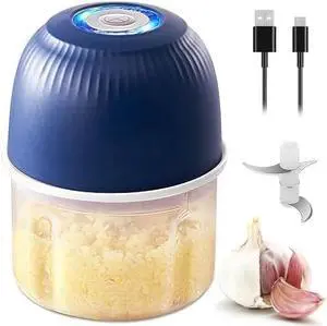 Model Type-c Rechargeable Food Processor Electric , Mini Food Chopper, Garlic Crusher, Onion Chopper, Portable Mini Food Processor for Garlic, Ginger, Chilli, Vegetable Model Type-c Rechargeable Food Processor Electric , Mini Food Chopper, Garlic Crusher, Onion Chopper, Portable Mini Food Processor for Garlic, Ginger, Chilli, Vegetable