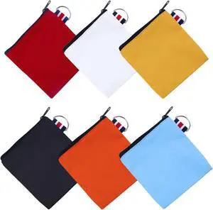 6Pcs Small Zipper Pouch DIY Craft Canvas Zipper Pouch Travel Pouches | Small Makeup Bags with Hanging Ring, suitable for Lipstick Cosmetic Earphone Charger Coin Key (6 Colors) 6Pcs Small Zipper Pouch DIY Craft Canvas Zipper Pouch Travel Pouches | Small Makeup Bags with Hanging Ring, suitable for Lipstick Cosmetic Earphone Charger Coin Key (6 Colors)