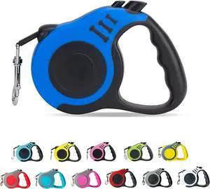 Retractable Dog Leash Automatic Telescopic Tractor Dog Tape | Pet Tape 10/16 FT Durable and Convenient, with Non-Slip Handle, Suitable for Small and Medium-Sized Dogs Blue Retractable Dog Leash Automatic Telescopic Tractor Dog Tape | Pet Tape 10/16 FT Durable and Convenient, with Non-Slip Handle, Suitable for Small and Medium-Sized Dogs Blue