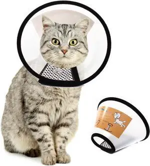 Plastic Pet Recovery Collars & Cones for Dogs and Cats After Surgery Adjustable Dog Neck Cone Surgical Elizabeth E-Collar Prevent Biting and Stop Licking Wound (XXXS) Plastic Pet Recovery Collars & Cones for Dogs and Cats After Surgery Adjustable Dog Neck Cone Surgical Elizabeth E-Collar Prevent Biting and Stop Licking Wound (XXXS)