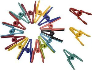 50 Pack Steel Wire Clip Utility Clips Colorful Vinyl-Coated Windproof Clothespin for Drying Home Laundry and Office Multi-Purpose Assorted Colors 50 Pack Steel Wire Clip Utility Clips Colorful Vinyl-Coated Windproof Clothespin for Drying Home Laundry and Office Multi-Purpose Assorted Colors