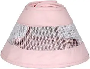 Cat Recovery Protective Cone Collar After Surgery-Soft Adjustable Waterproof Lightweight Elizabethan Collar to Prevent Cats from Touching Stitches, Wounds and Rashes(M Pink) Cat Recovery Protective Cone Collar After Surgery-Soft Adjustable Waterproof Lightweight Elizabethan Collar to Prevent Cats from Touching Stitches, Wounds and Rashes(M Pink)
