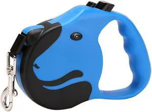 Retractable Dog Leashe, 16 Feet Blue Automatic Dog Walking Rope with Switch and Non-Slip Handle for Walk a Dog (Blue) Retractable Dog Leashe, 16 Feet Blue Automatic Dog Walking Rope with Switch and Non-Slip Handle for Walk a Dog (Blue)