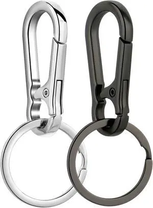 Wikavanli Metal Keychains Keyring Key Chain Ring Clip Holder Organizer for Home Car Keys Key Finder Women Men Wikavanli Metal Keychains Keyring Key Chain Ring Clip Holder Organizer for Home Car Keys Key Finder Women Men