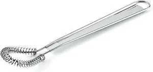 1Pc Silver Egg Beater Stainless Steel Mini Spring Coil Whisk Handheld Milk Frother Foamer Sauce Stirrer Blender Coffee Mixer Kitchen Egg Tools Whisks 1Pc Silver Egg Beater Stainless Steel Mini Spring Coil Whisk Handheld Milk Frother Foamer Sauce Stirrer Blender Coffee Mixer Kitchen Egg Tools Whisks