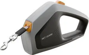 Vivicreate Heavy Duty Retractable Dog Leash 16ft Strong Nylon Tape Leash for Medium & Large Dogs up to 110 lbs One-Handed Brake, Pause, Lock for Walking, Training (Gray) Vivicreate Heavy Duty Retractable Dog Leash 16ft Strong Nylon Tape Leash for Medium & Large Dogs up to 110 lbs One-Handed Brake, Pause, Lock for Walking, Training (Gray)