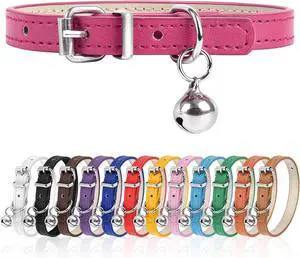 XXS Dog Collar for Teacup Adjustable Teacup Dog Collar for Small Medium Large Dogs 3/8 inch Width (HotPink, XXS) XXS Dog Collar for Teacup Adjustable Teacup Dog Collar for Small Medium Large Dogs 3/8 inch Width (HotPink, XXS)