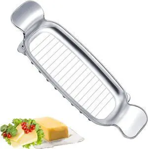 Stainless Steel Cheese Cutter and Butter Slicer | Multifunctional Kitchen Food Tool for Square Block Cheeses and Butter Stick Stainless Steel Cheese Cutter and Butter Slicer | Multifunctional Kitchen Food Tool for Square Block Cheeses and Butter Stick