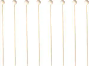 Sowaka 50 pcs 6 Inch Wooden Rock Candy Sticks with Ball Natural Wood | Wook Sticks for Cake Candy Lollipop Drink Coffee Stirrer Sticks Appetizer Skewers Swizzle Sowaka 50 pcs 6 Inch Wooden Rock Candy Sticks with Ball Natural Wood | Wook Sticks for Cake Candy Lollipop Drink Coffee Stirrer Sticks Appetizer Skewers Swizzle