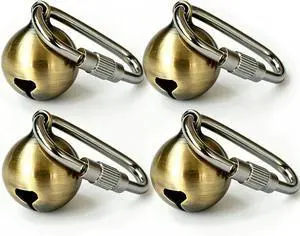 Puppy/Cat Bells for Pet Tracking, 4 Loud Cat and Small Dog Bells for Collar Puppy/Cat Bells for Pet Tracking, 4 Loud Cat and Small Dog Bells for Collar