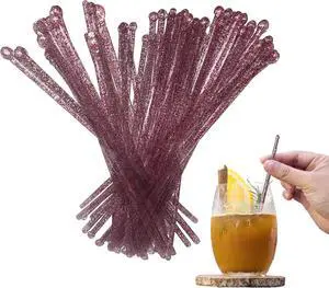 Coffee and Cocktail Stirrers, Reusable Plastic Drink Stirrer Sticks, 100 Ball Head Swizzle Sticks, Use as a Cocktail Garnish or Cake Pop Stick, and Restaurant Supplies, 6 inch (Pink) Coffee and Cocktail Stirrers, Reusable Plastic Drink Stirrer Sticks, 100 Ball Head Swizzle Sticks, Use as a Cocktail Garnish or Cake Pop Stick, and Restaurant Supplies, 6 inch (Pink)