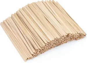 WISYOK Coffee Stirrers, 600Pcs, 5.5 Inch, Birch Wood | Splinter-Free, Disposable Stir Sticks for Coffee Bars, Cocktails, Office, Home, Everyday Use WISYOK Coffee Stirrers, 600Pcs, 5.5 Inch, Birch Wood | Splinter-Free, Disposable Stir Sticks for Coffee Bars, Cocktails, Office, Home, Everyday Use