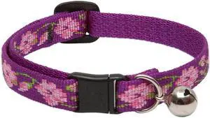 LupinePet Originals 1/2" Rose Garden Cat Safety Collar with Bell, 8-12" LupinePet Originals 1/2" Rose Garden Cat Safety Collar with Bell, 8-12"