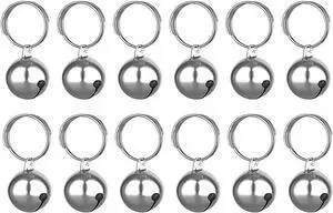 SKYPIA 3 Pack Pet Bells for Dog Cat Collar Charm Pet Pendant Accessories Stainless Steel Anti-Lost Training Bells for Collars Pet Pendant Accessories 1/2-Inch Silver SKYPIA 3 Pack Pet Bells for Dog Cat Collar Charm Pet Pendant Accessories Stainless Steel Anti-Lost Training Bells for Collars Pet Pendant Accessories 1/2-Inch Silver