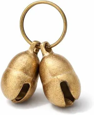 kcrygogo Copper Bell for Small Pets - 4pcs, Fits All Size Collars kcrygogo Copper Bell for Small Pets - 4pcs, Fits All Size Collars