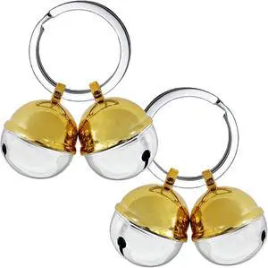 4 Cat Bells, Copper Bell for Dog and Cat Collar, Pet Tracker Training Bells for Small Medium Large Dogs(Mix color) 4 Cat Bells, Copper Bell for Dog and Cat Collar, Pet Tracker Training Bells for Small Medium Large Dogs(Mix color)