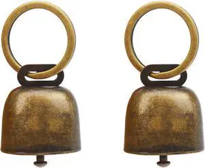 Bouclel 2 pack Pet Bells for Dog Collar Charms,Suitable for Pet Pendant | Accessories Decorative Bells Dog,Charm withAnti Lost Training for Collars(Bronze large size) Bouclel 2 pack Pet Bells for Dog Collar Charms,Suitable for Pet Pendant | Accessories Decorative Bells Dog,Charm withAnti Lost Training for Collars(Bronze large size)