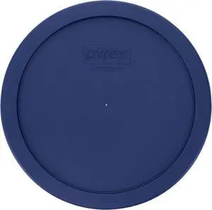 Pyrex 7402-PC 6/7-Cup Dark Blue Food Storage Replacement Lid - Made in USA | BPA-Free Plastic | Round Shape | Fits 7402 & 7203 Bowls | Top-Rack Dishwasher Safe | Secure Fit Pyrex 7402-PC 6/7-Cup Dark Blue Food Storage Replacement Lid - Made in USA | BPA-Free Plastic | Round Shape | Fits 7402 & 7203 Bowls | Top-Rack Dishwasher Safe | Secure Fit