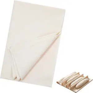 1PCS Tea Towels for Baking Sourdough 29 X 17 Inch Linen Cloth Bread Sourdough Towels Pastry Cloth for Dough, Baguettes, Loaves, Pastry, Homemade Bread 1PCS Tea Towels for Baking Sourdough 29 X 17 Inch Linen Cloth Bread Sourdough Towels Pastry Cloth for Dough, Baguettes, Loaves, Pastry, Homemade Bread