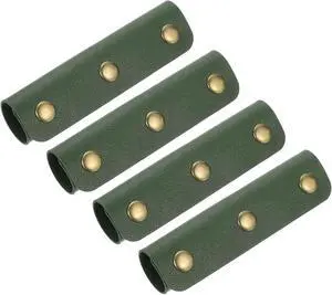 uxcell 4Pcs Handbag Handle Cover, PU Leather Luggage Handle Wraps | Luggage Grip Protector for Purse Tote Bag Suitcase, Dark Green uxcell 4Pcs Handbag Handle Cover, PU Leather Luggage Handle Wraps | Luggage Grip Protector for Purse Tote Bag Suitcase, Dark Green