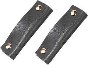 Handbag Handle Covers Sdjdhej 2 Pcs Pu Leather Luggage Handle Wraps Wallet Handle Protectors Travel Accessories (Grey) Handbag Handle Covers Sdjdhej 2 Pcs Pu Leather Luggage Handle Wraps Wallet Handle Protectors Travel Accessories (Grey)