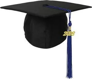 Newrara Graduation Unisex Matte Adult Graduation Cap with Tassel Newrara Graduation Unisex Matte Adult Graduation Cap with Tassel