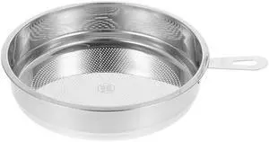 VOSAREA Stainless Steel Oil Strainer Fine Mesh Filter for Cooking Oil Grease Container Kitchen Frying Filter Net 6.49X5.31 Inches VOSAREA Stainless Steel Oil Strainer Fine Mesh Filter for Cooking Oil Grease Container Kitchen Frying Filter Net 6.49X5.31 Inches