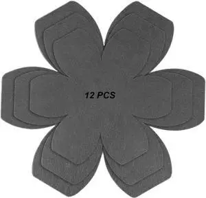 Pot and Pan Protectors 12 Pack 3 Different Sizes Pot Separator for Stacking Cookware Protectors Pan and Pot Dividers Pads Protect Glass Ceramic Dish Plates from Slipping Scratching Marring Pot and Pan Protectors 12 Pack 3 Different Sizes Pot Separator for Stacking Cookware Protectors Pan and Pot Dividers Pads Protect Glass Ceramic Dish Plates from Slipping Scratching Marring