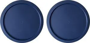 Replacement Lids fits Pyrex 2-Cup Glass Food Storage Container Bowls, 5-Inch Plastic Round Lids Covers for Pyrex 7200-PC, Airtight & Leakproof (2-Pack, Blue) Replacement Lids fits Pyrex 2-Cup Glass Food Storage Container Bowls, 5-Inch Plastic Round Lids Covers for Pyrex 7200-PC, Airtight & Leakproof (2-Pack, Blue)