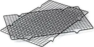 GoodCook Nonstick Steel Wire Cooling Rack, 16" x 10" (Set of 2) GoodCook Nonstick Steel Wire Cooling Rack, 16" x 10" (Set of 2)