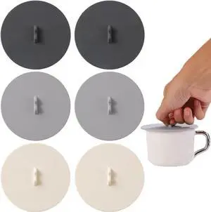 6 PCS Silicone Cup Covers Silicone Cup Lids Anti-dust Airtight Seal Lids Silicones Mug Cover Creative Mug Lid Reusable Silicones Coffee and Tea Cups Lid for Mugs Tea Coffee Cup 6 PCS Silicone Cup Covers Silicone Cup Lids Anti-dust Airtight Seal Lids Silicones Mug Cover Creative Mug Lid Reusable Silicones Coffee and Tea Cups Lid for Mugs Tea Coffee Cup