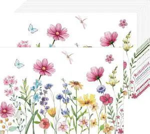 Dragonfly Floral Paper Placemats Disposable 50 Pack Watercolor Floral Placemats 16x 11 Inch Colored Flowers Butterfly Place Mats for Spring Summer Bridal Shower Wedding Birthday Party Supplies Dragonfly Floral Paper Placemats Disposable 50 Pack Watercolor Floral Placemats 16x 11 Inch Colored Flowers Butterfly Place Mats for Spring Summer Bridal Shower Wedding Birthday Party Supplies