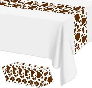 6 Pcs Cow Print Table Runner, 14 x 108 in Brown Cow Table Runner Farm Cow Print Tablecloth Western Tablecloth for Birthday Western Barnyard Home Kitchen Table Decorations 6 Pcs Cow Print Table Runner, 14 x 108 in Brown Cow Table Runner Farm Cow Print Tablecloth Western Tablecloth for Birthday Western Barnyard Home Kitchen Table Decorations