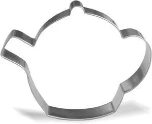 4.5 inch Teapot Cookie Cutter - Stainless Steel 4.5 inch Teapot Cookie Cutter - Stainless Steel
